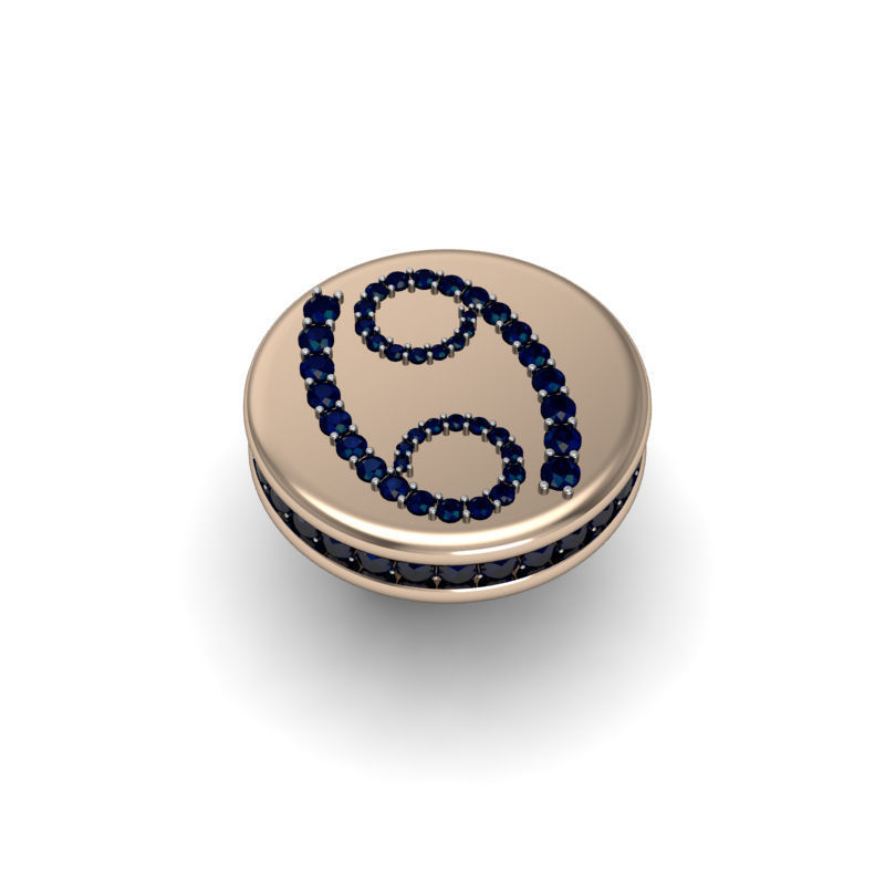 Cancer ring model 002 3D print model_13