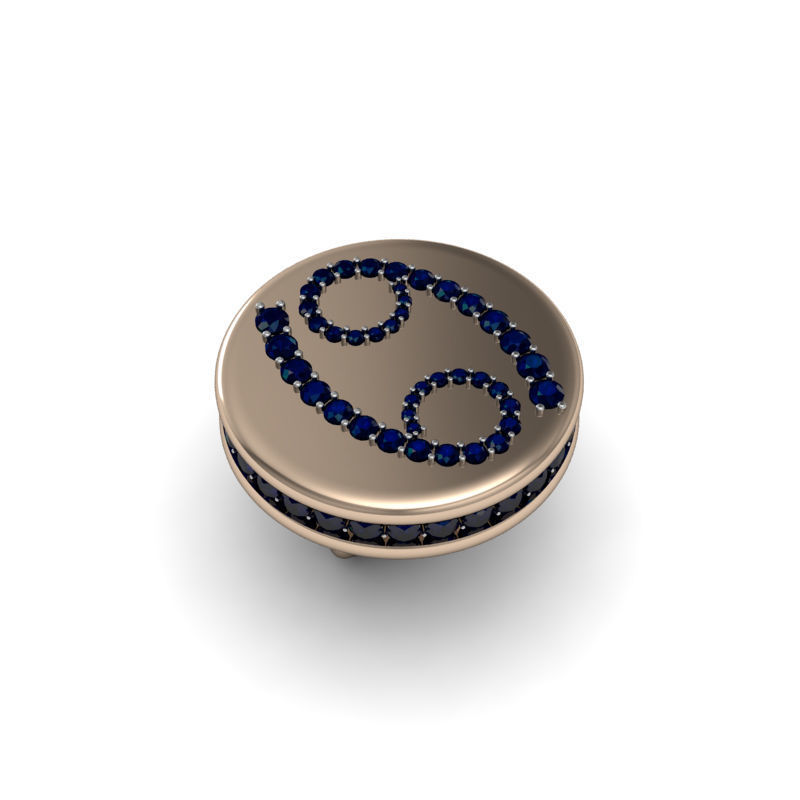 Cancer ring model 002 3D print model_20