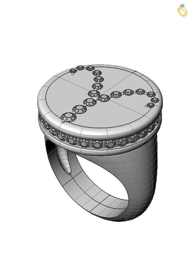 Aries ring model 002 3D print model_7