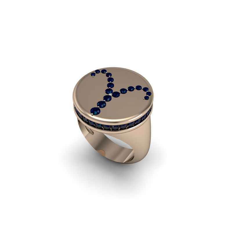 Aries ring model 002 3D print model_11