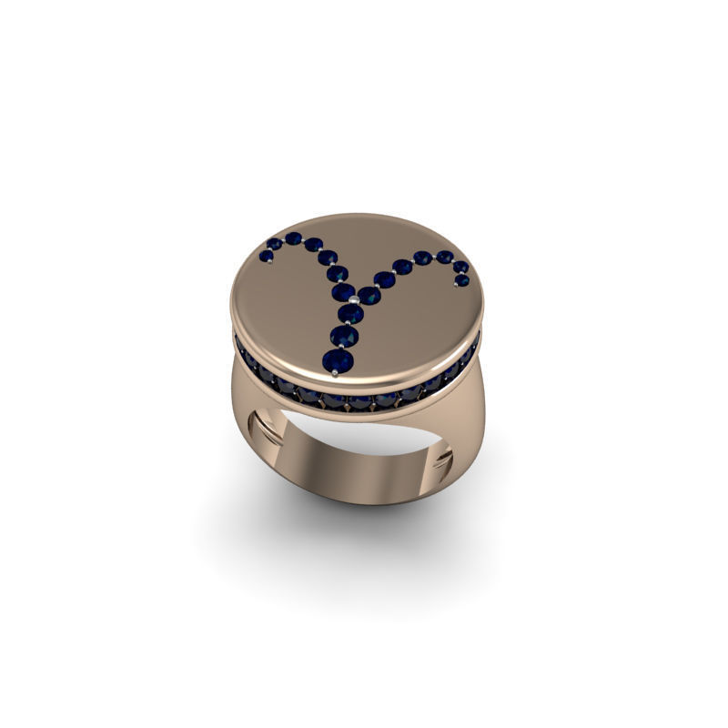 Aries ring model 002 3D print model_10