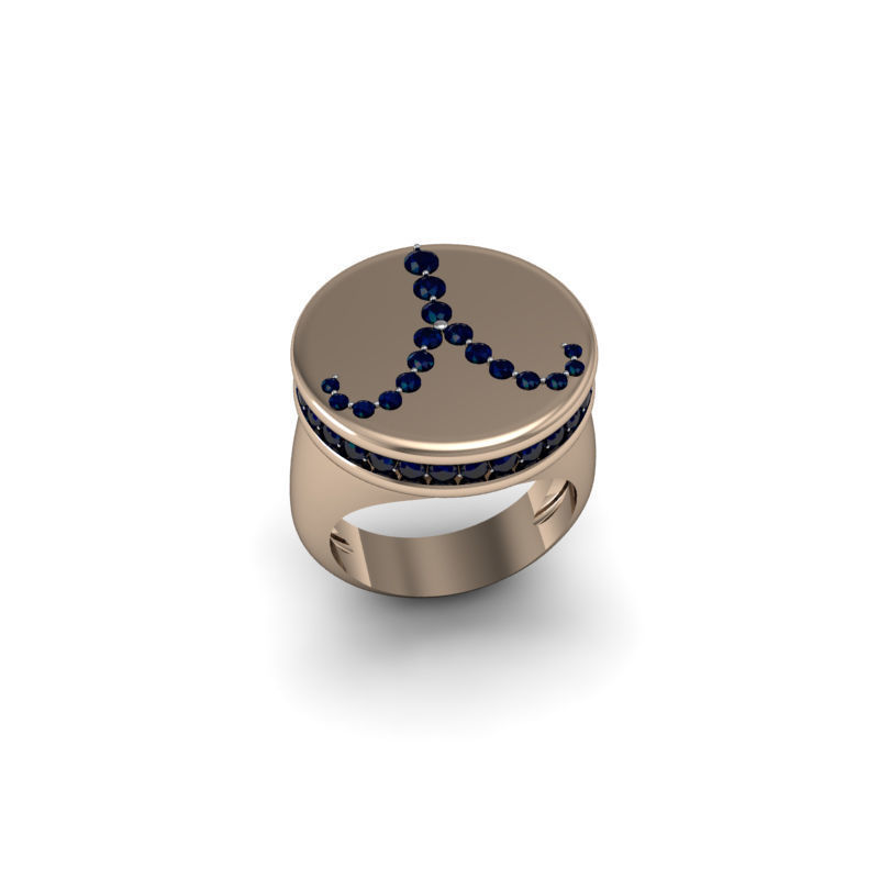 Aries ring model 002 3D print model_17