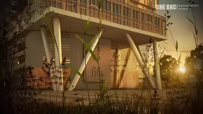 Glass flakes 3D model