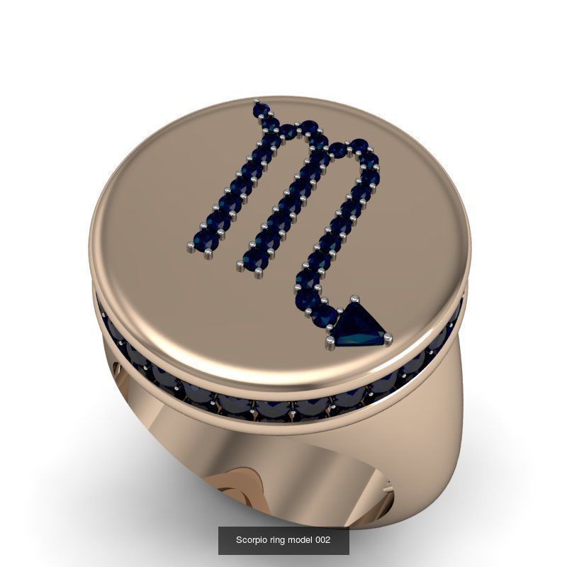 Zodiac Rings Collection 002 _3