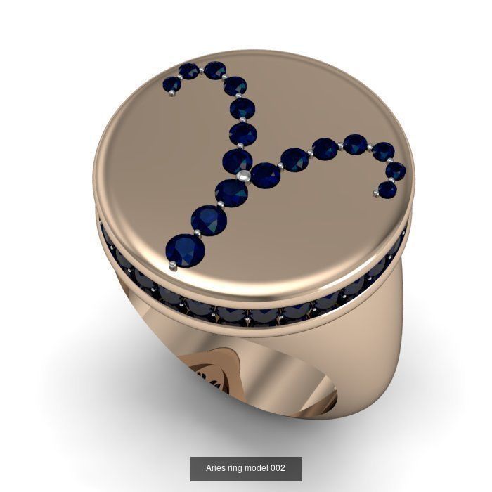 Zodiac Rings Collection 002 _11