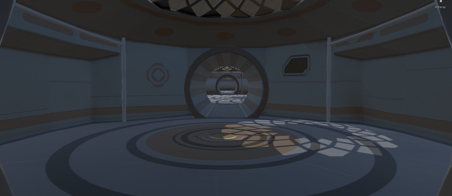 Martian HUB Low-poly 3D model_9