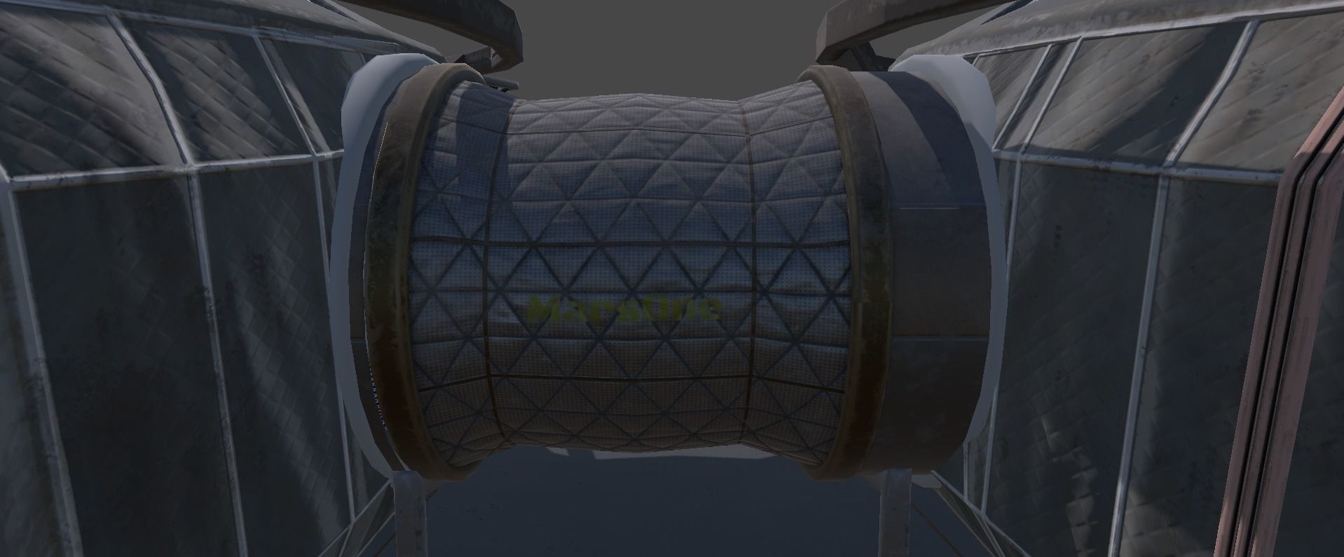 Martian HUB Low-poly 3D model_12