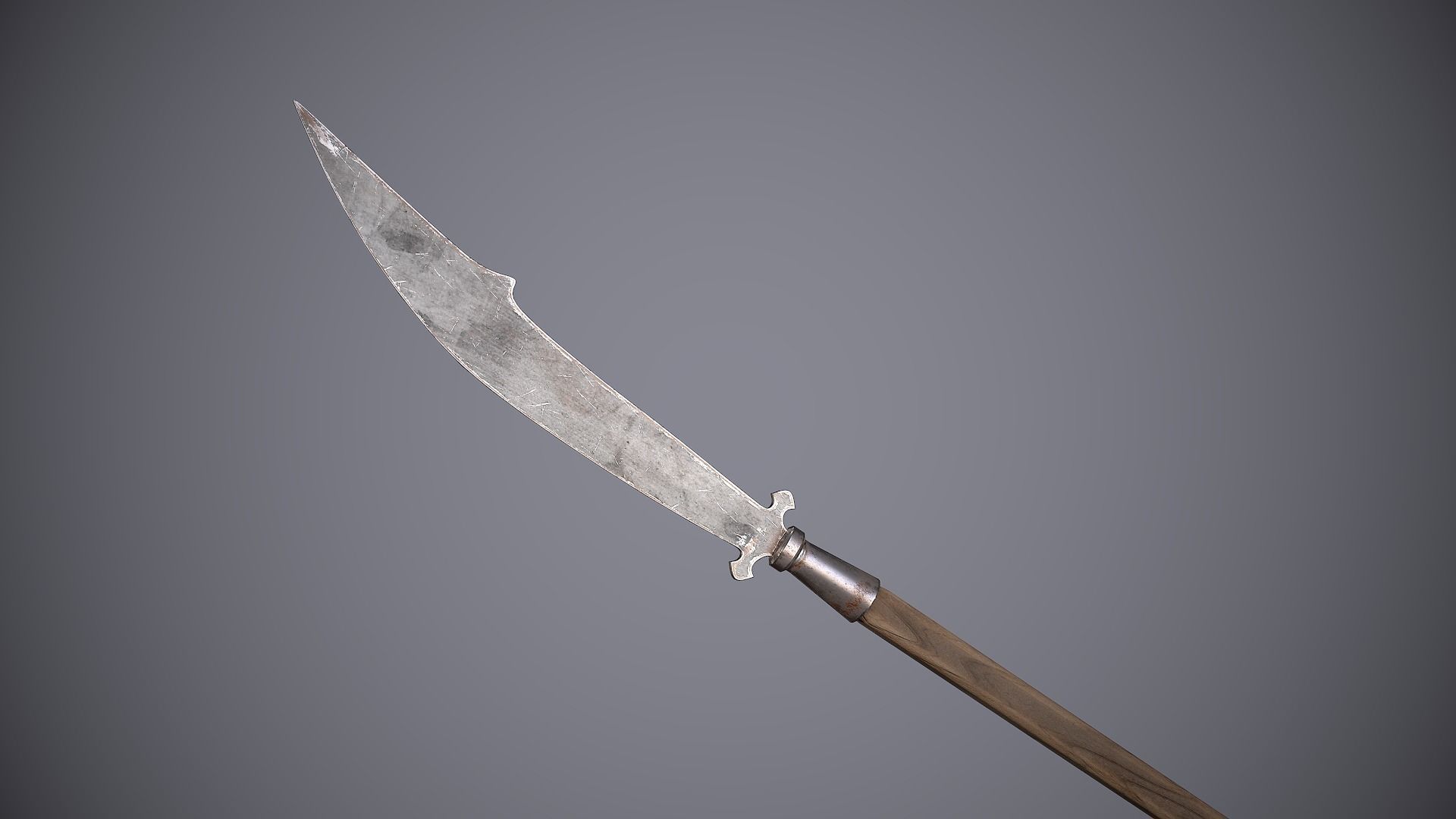 Medieval Polearms Low-poly 3D model_25
