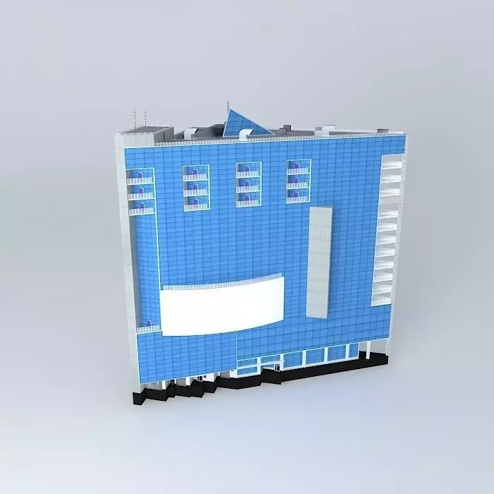 Business center Galaxy Free 3D model