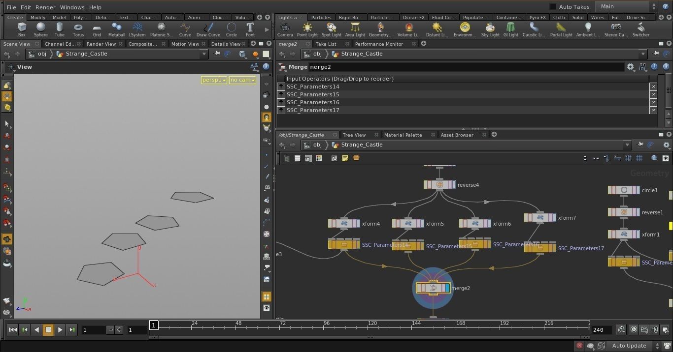 Small Strange Castle 3D model_5
