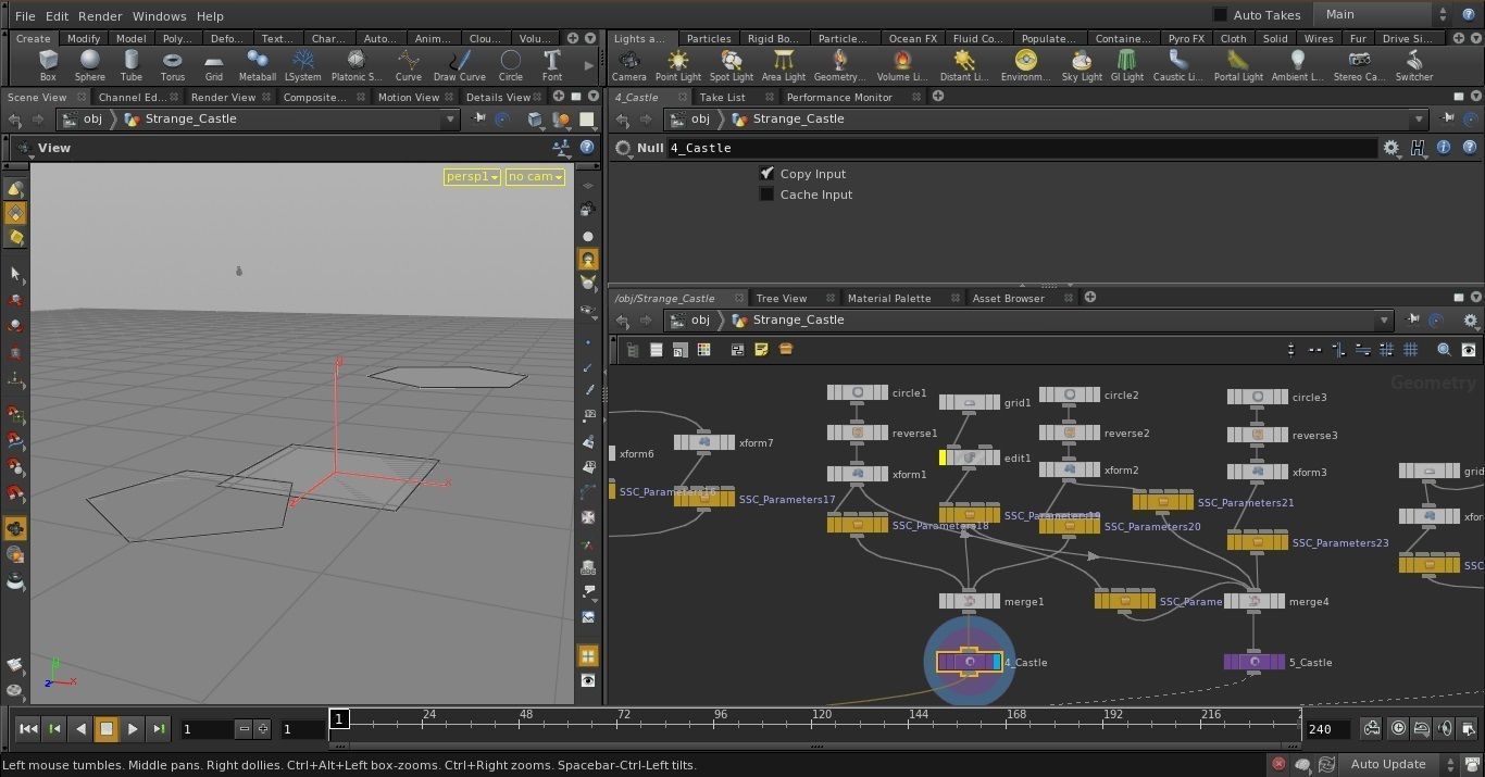 Small Strange Castle 3D model_6