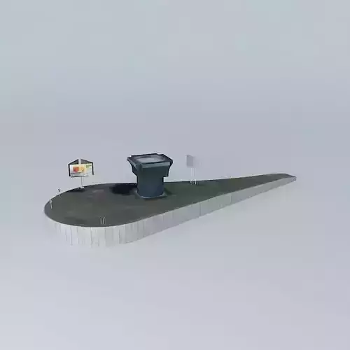 Crossroads of two streets