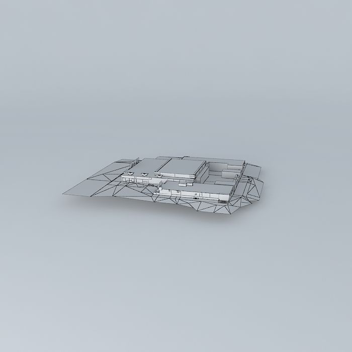 Perekrestok of Chernorechenskoy Free 3D model_4