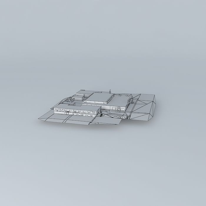 Perekrestok of Chernorechenskoy Free 3D model_3