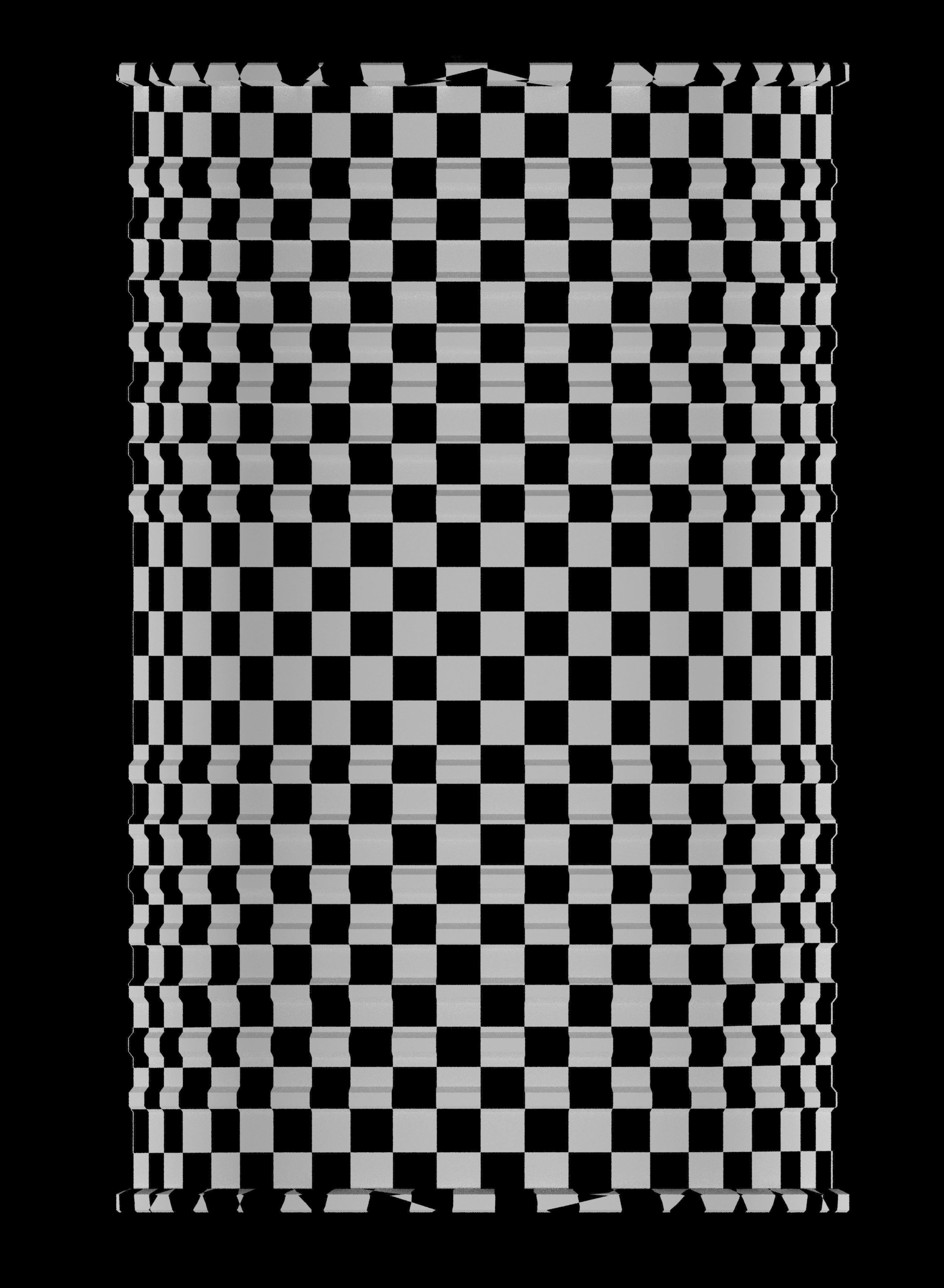 oil barrel radiation danger Low-poly 3D model_4