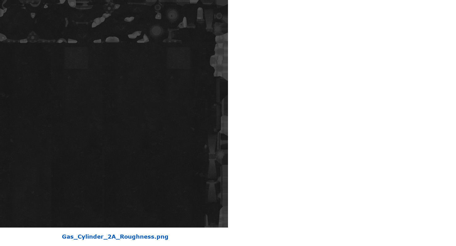 Gas Cylinder 2A Low-poly 3D model_14