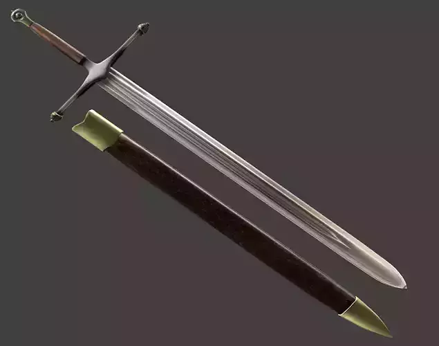 ICE SWORD NED STARK 3D model