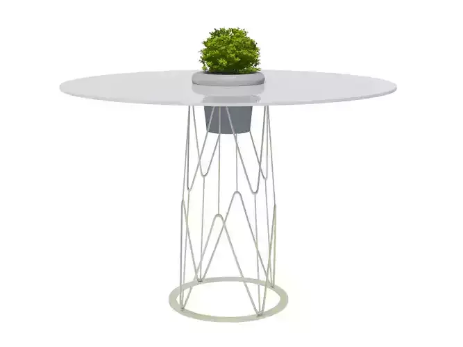 Ataman mesh - round table 3D model