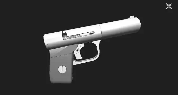 Gun 22lr Free 3D model