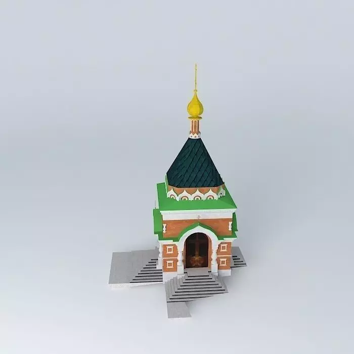 Chapel of Saint ALECSO Free 3D model