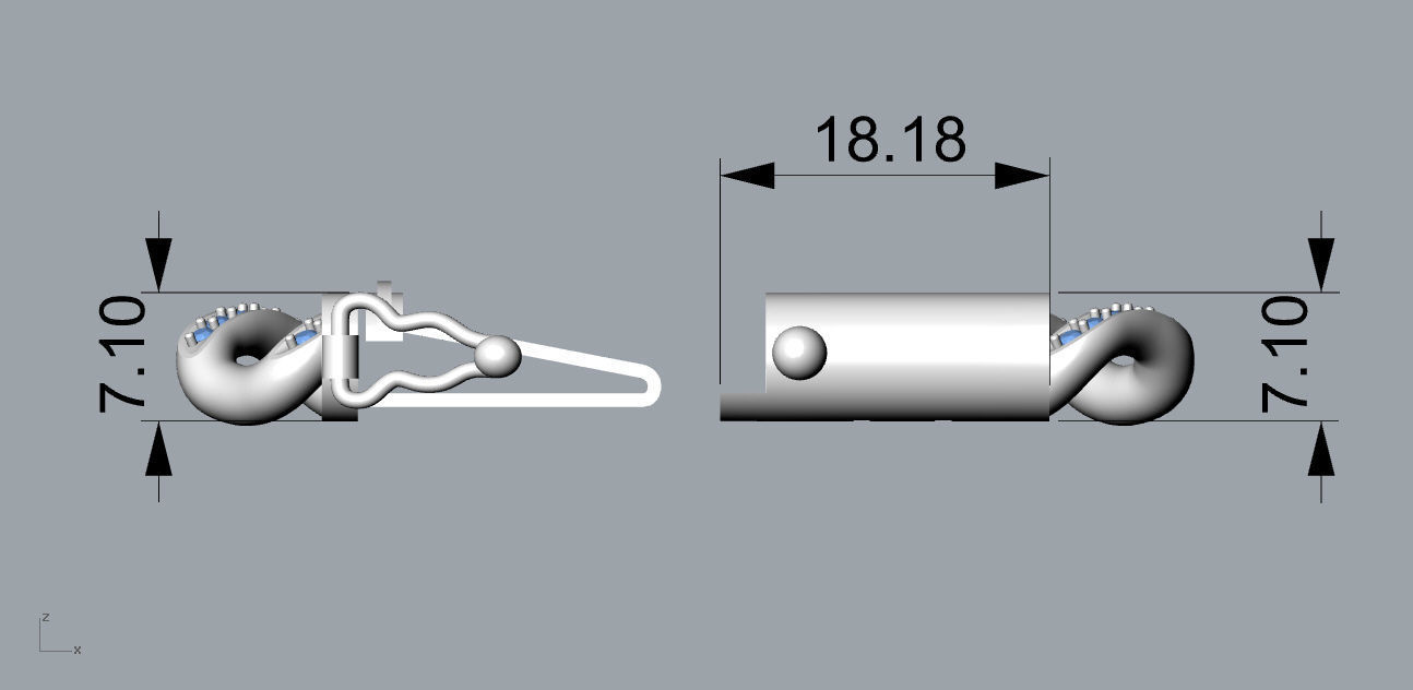 Chain Bracelets 16 3D print model_11
