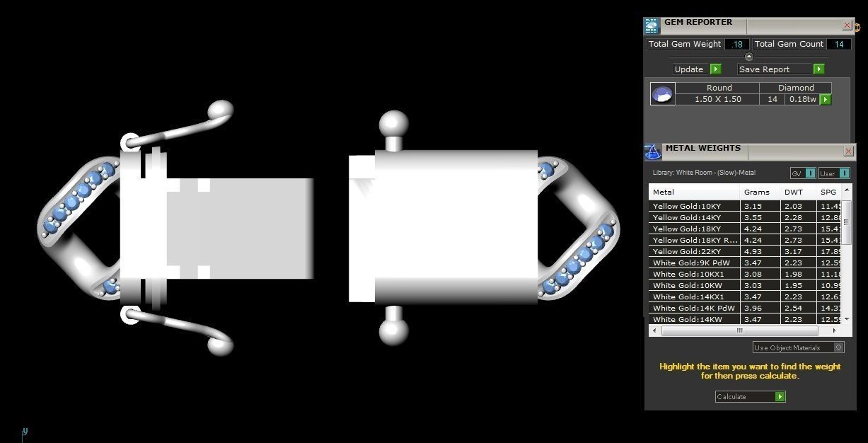 Chain Bracelets 16 3D print model_13