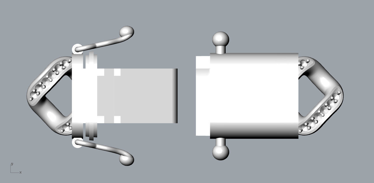 Chain Bracelets 16 3D print model_9