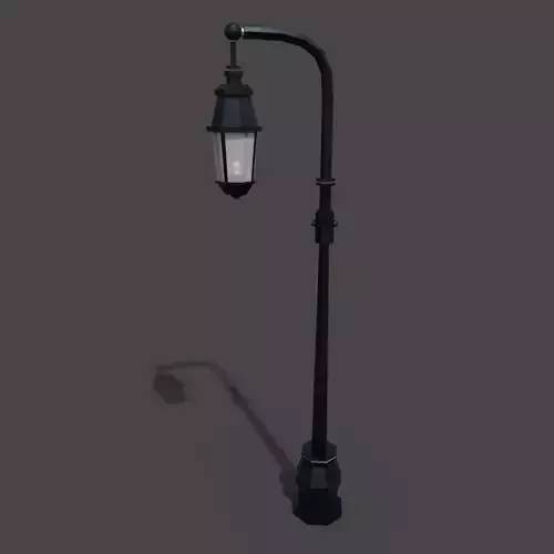 Light Pole Free low-poly 3D model