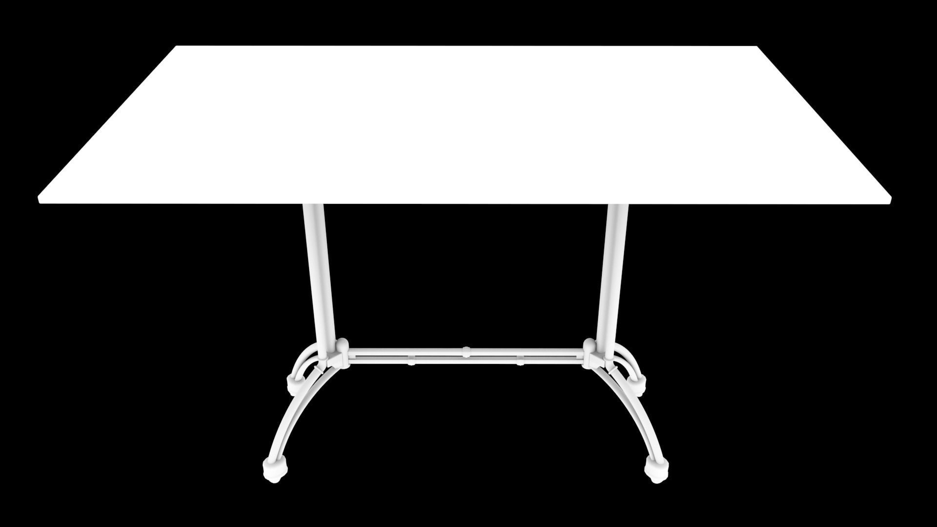 Big table 3D model_4