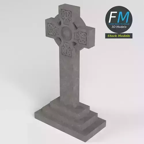 Celtic tombstone