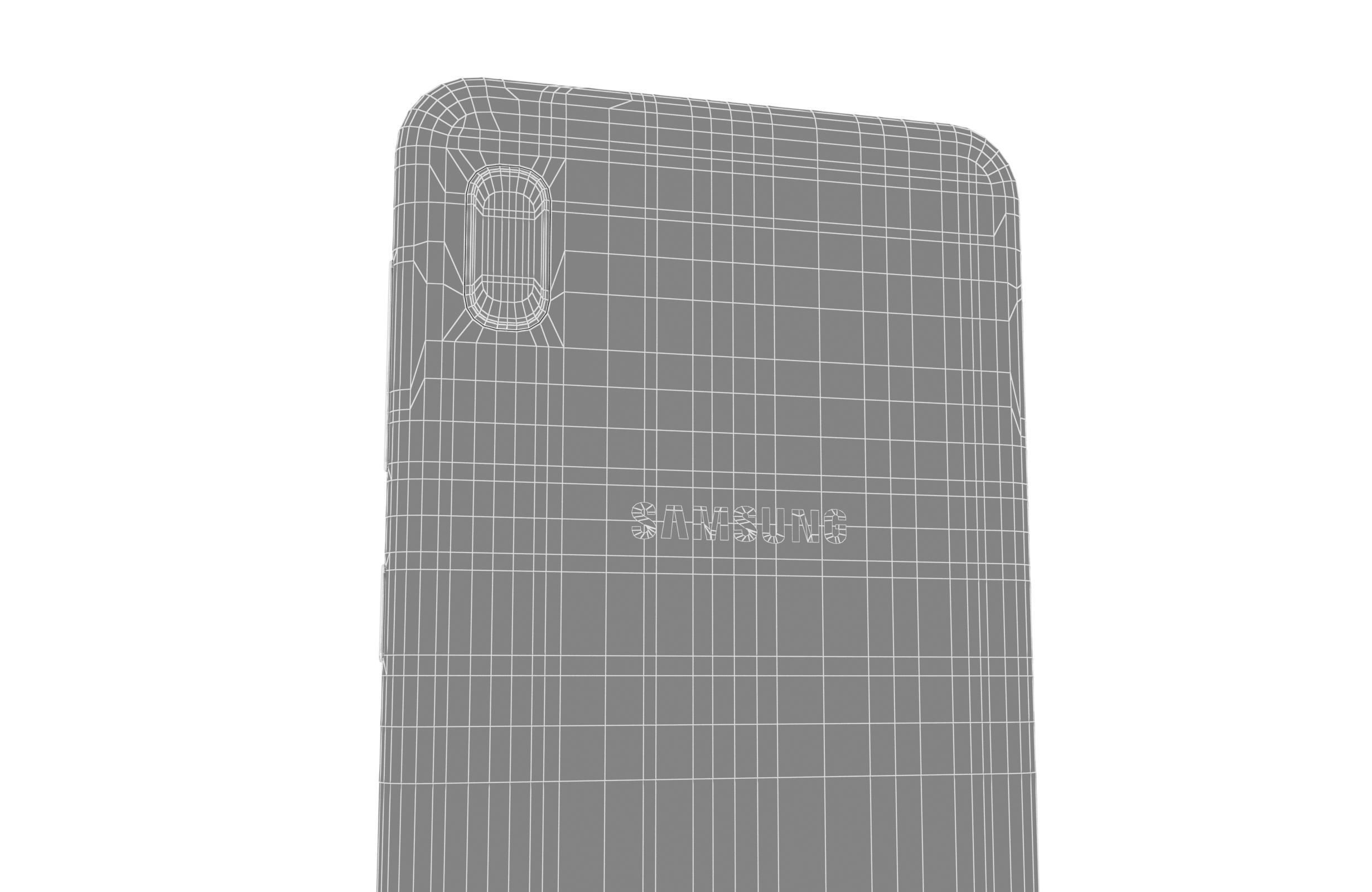 Samsung Galaxy A10 Black 3D model_16