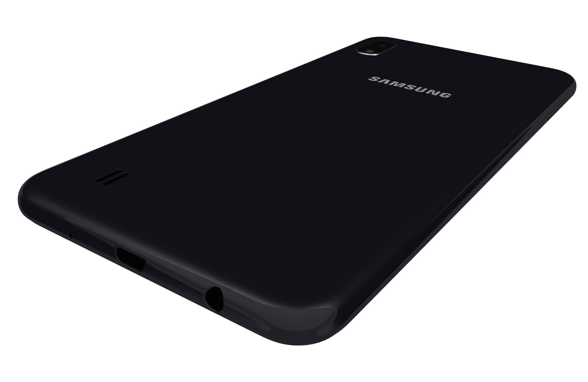 Samsung Galaxy A10 Black 3D model_10