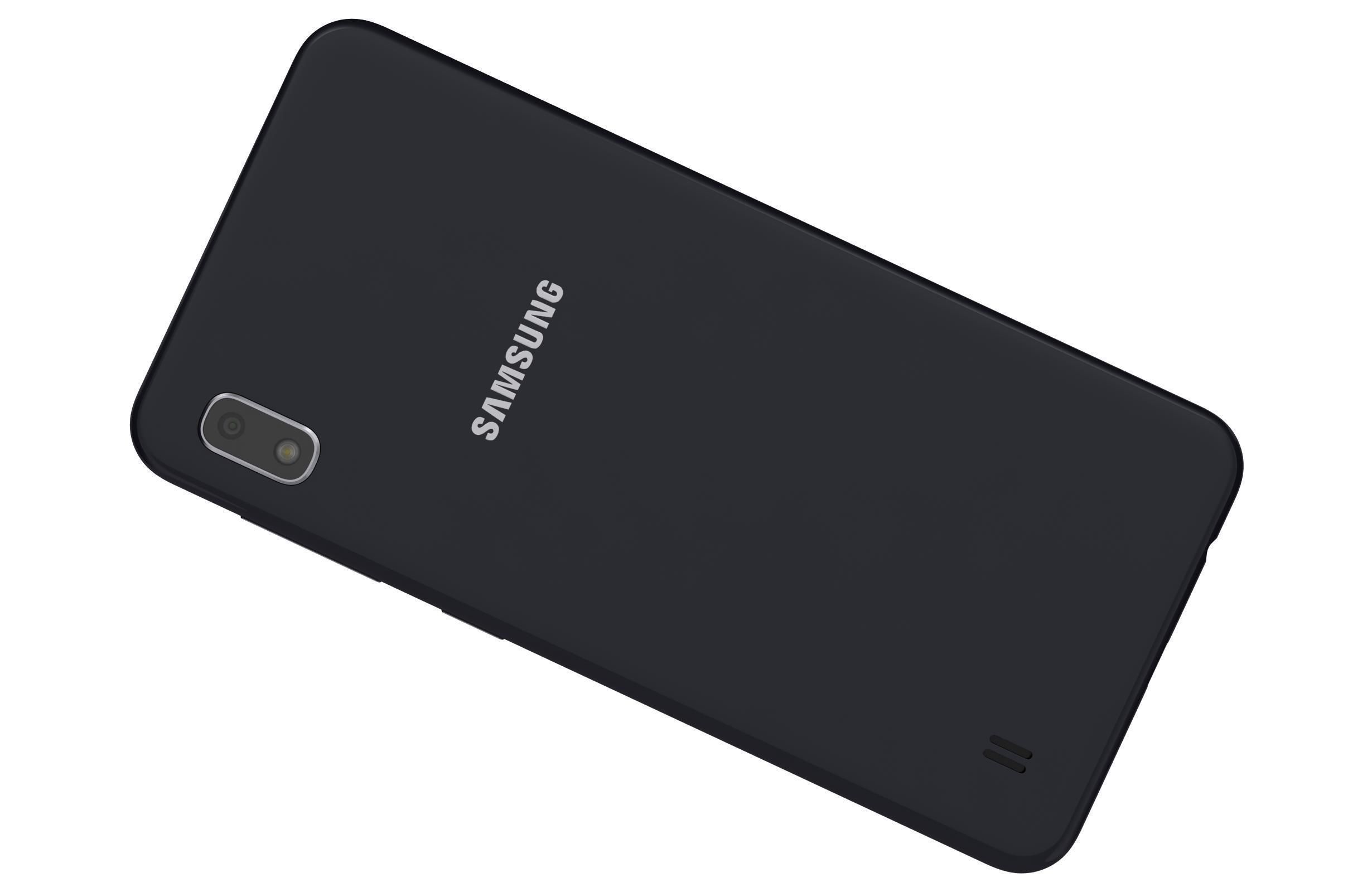 Samsung Galaxy A10 Black 3D model_7