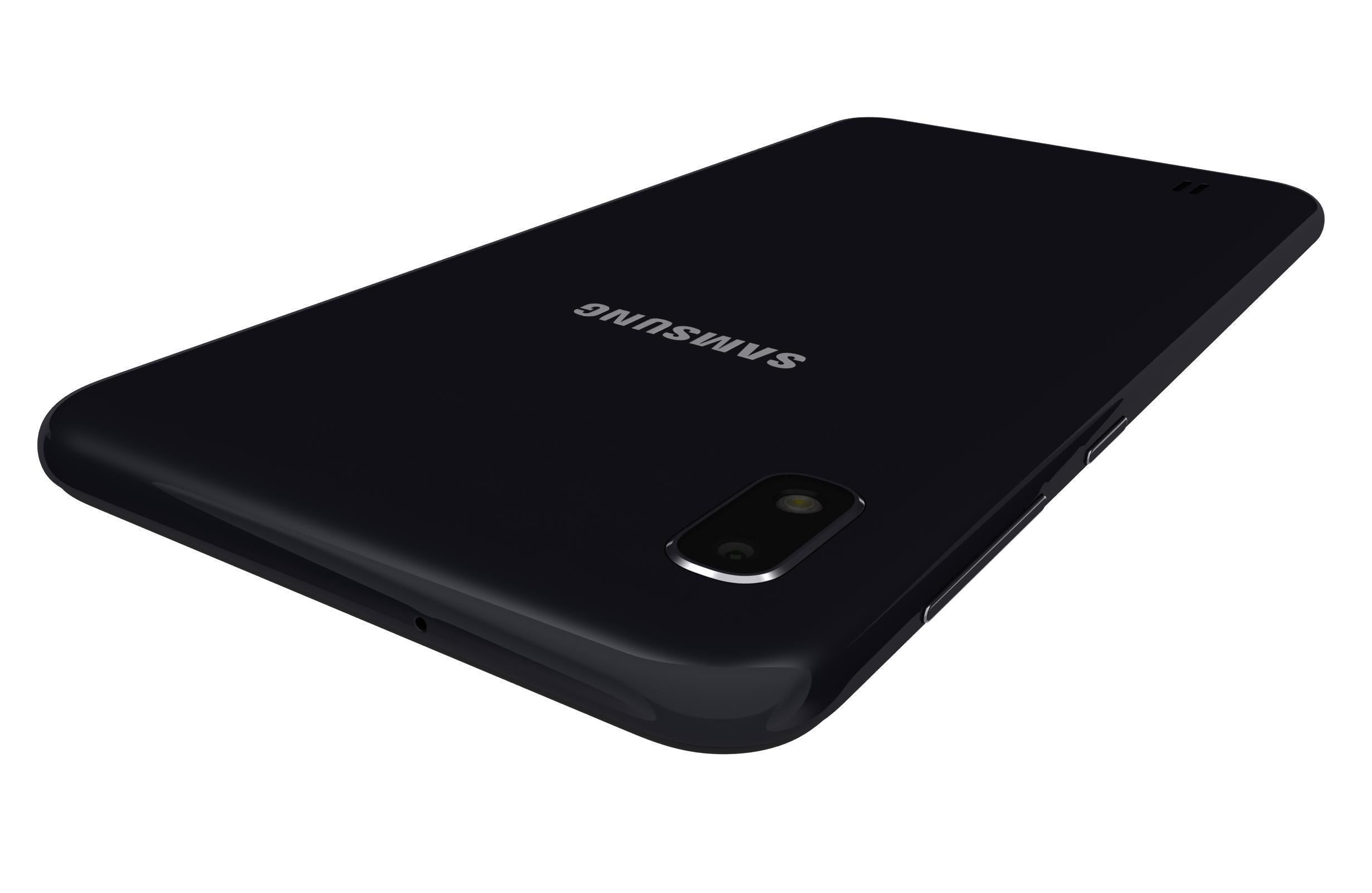 Samsung Galaxy A10 Black 3D model_11
