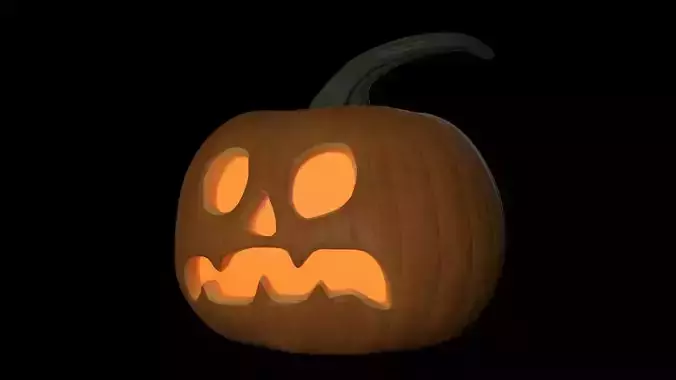 FRUT-002 Pumpkin 3D model