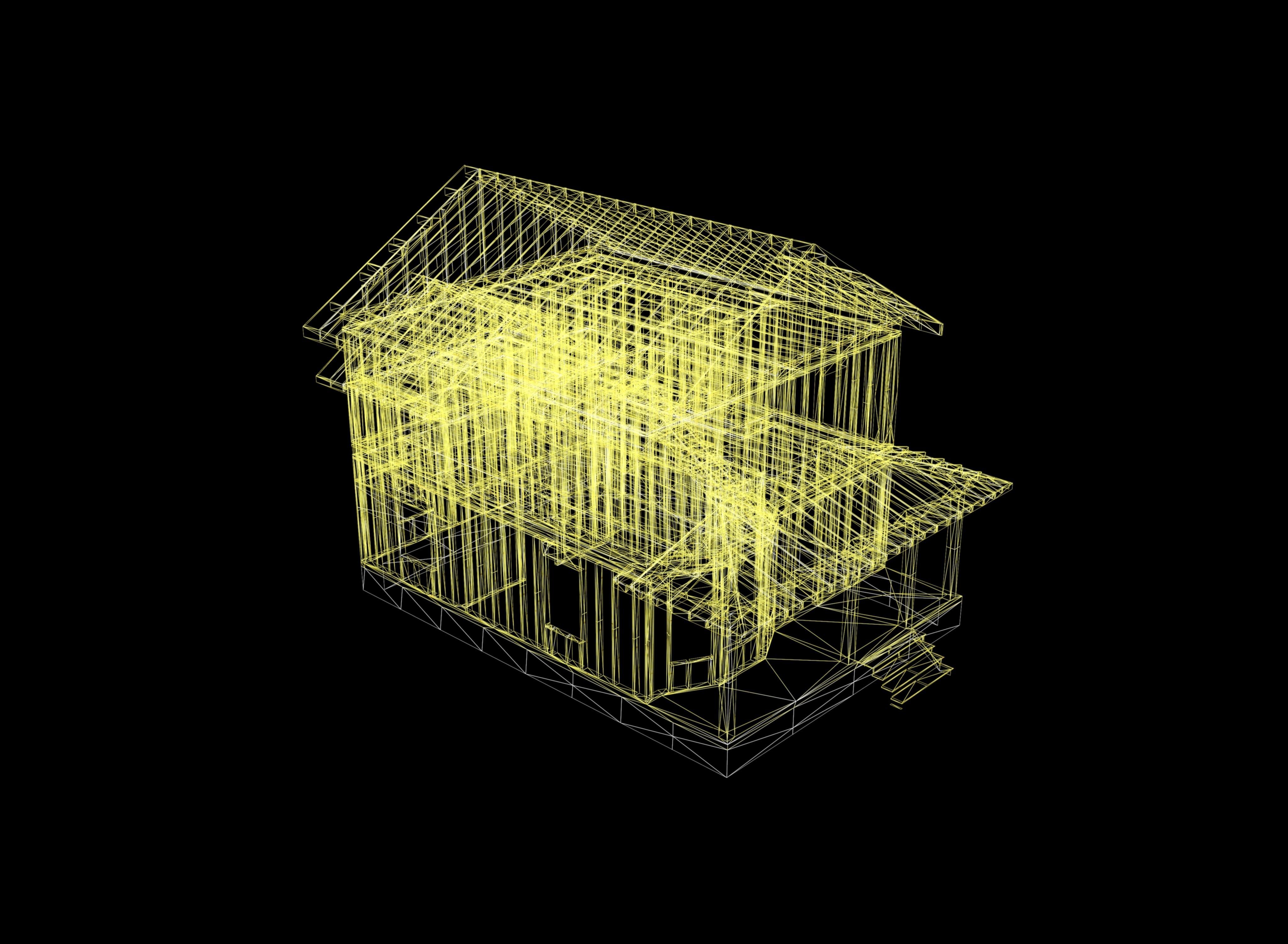 Small Framed House 2 3D model_13
