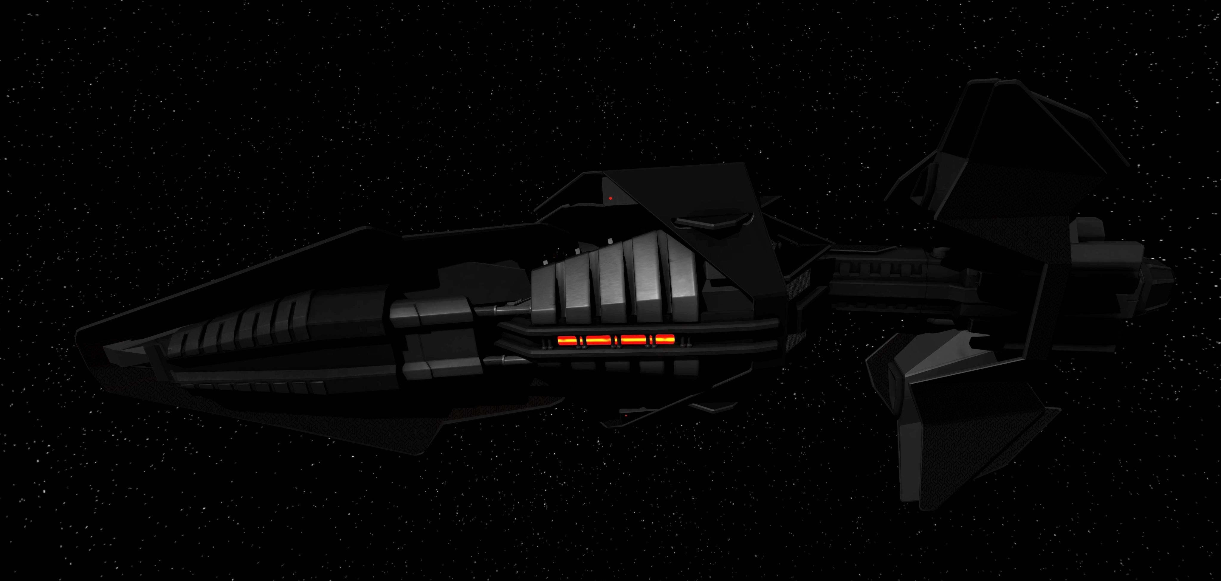 WIPE OUT - SYSTEMS F SPACE FIGHTER Low-poly 3D model_5