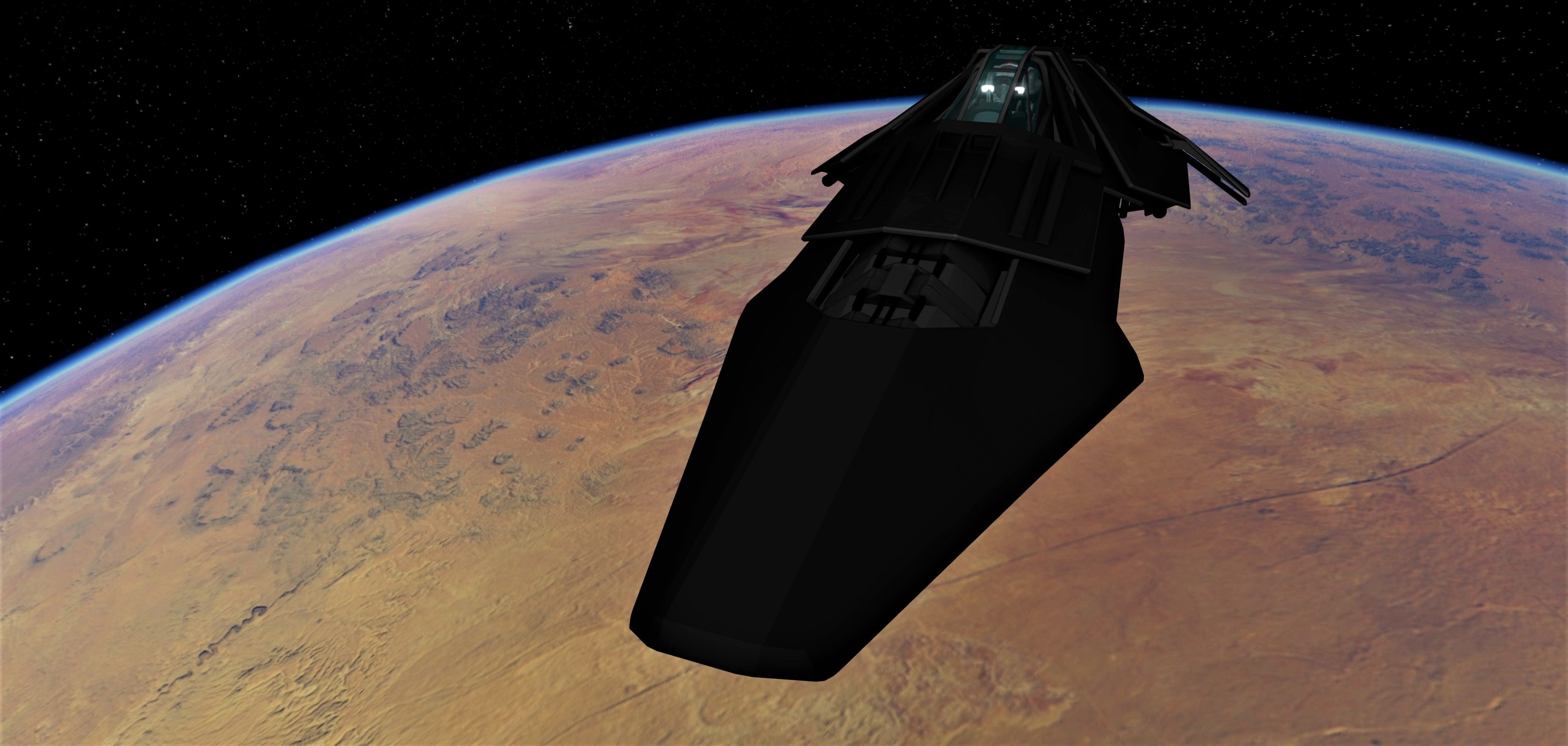 WIPE OUT - SYSTEMS F SPACE FIGHTER Low-poly 3D model_2