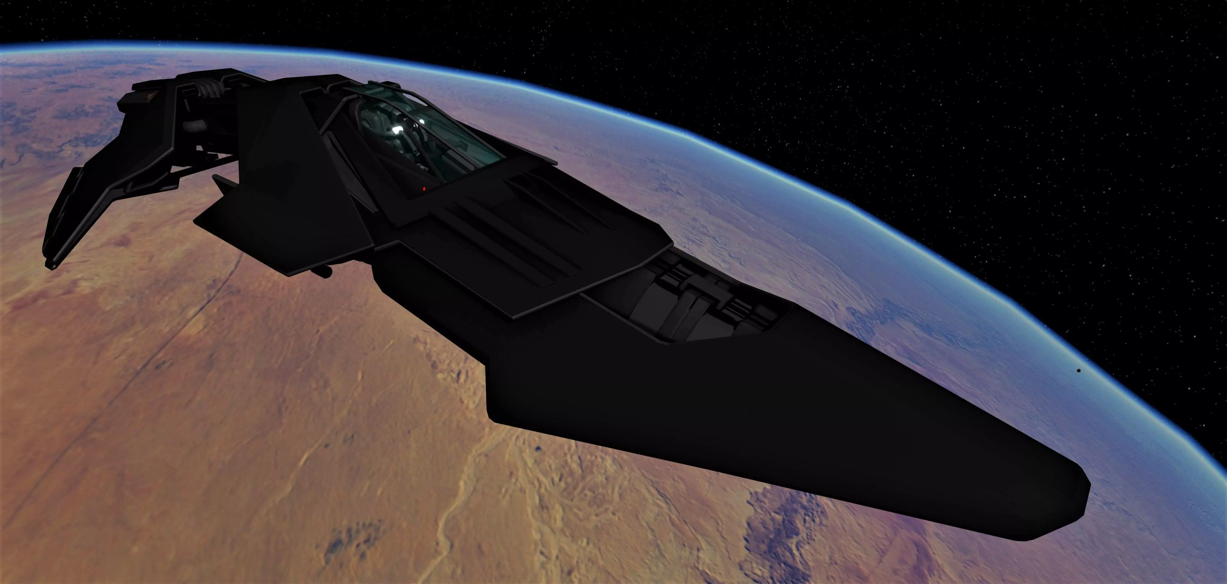 WIPE OUT - SYSTEMS F SPACE FIGHTER Low-poly 3D model_0