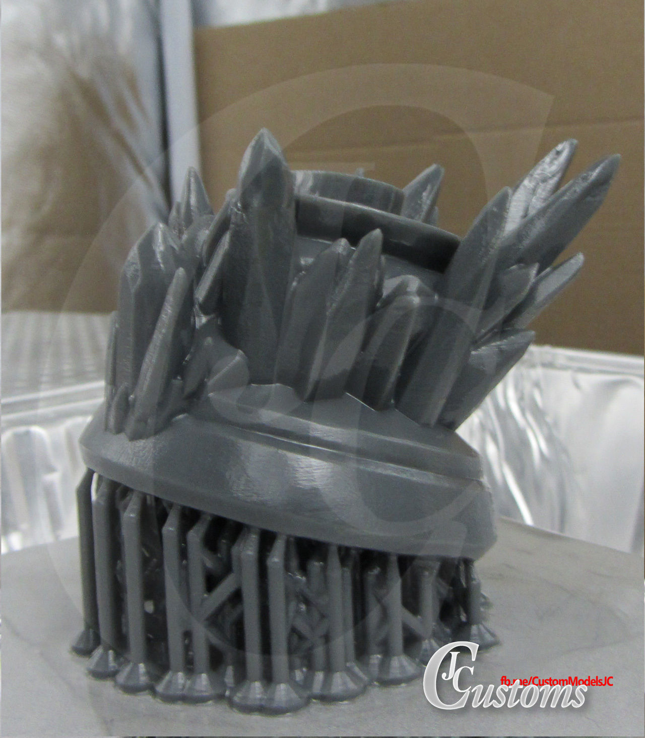 Night King Bust - Ready to Print STL for resin printers 3D print model_13