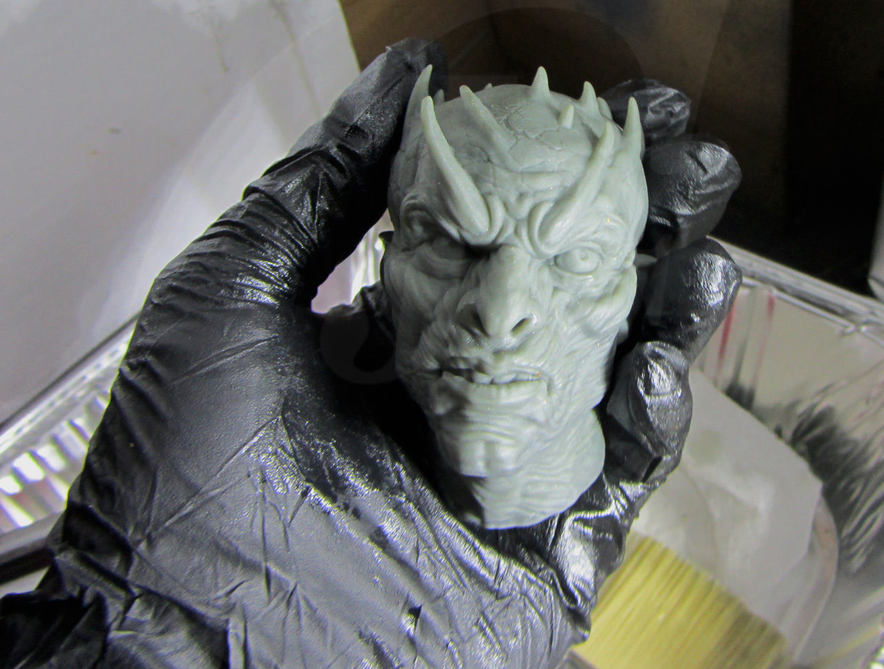 Night King Bust - Ready to Print STL for resin printers 3D print model_11
