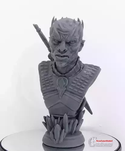 Night King Bust - Ready to Print STL for resin printers 3D print model