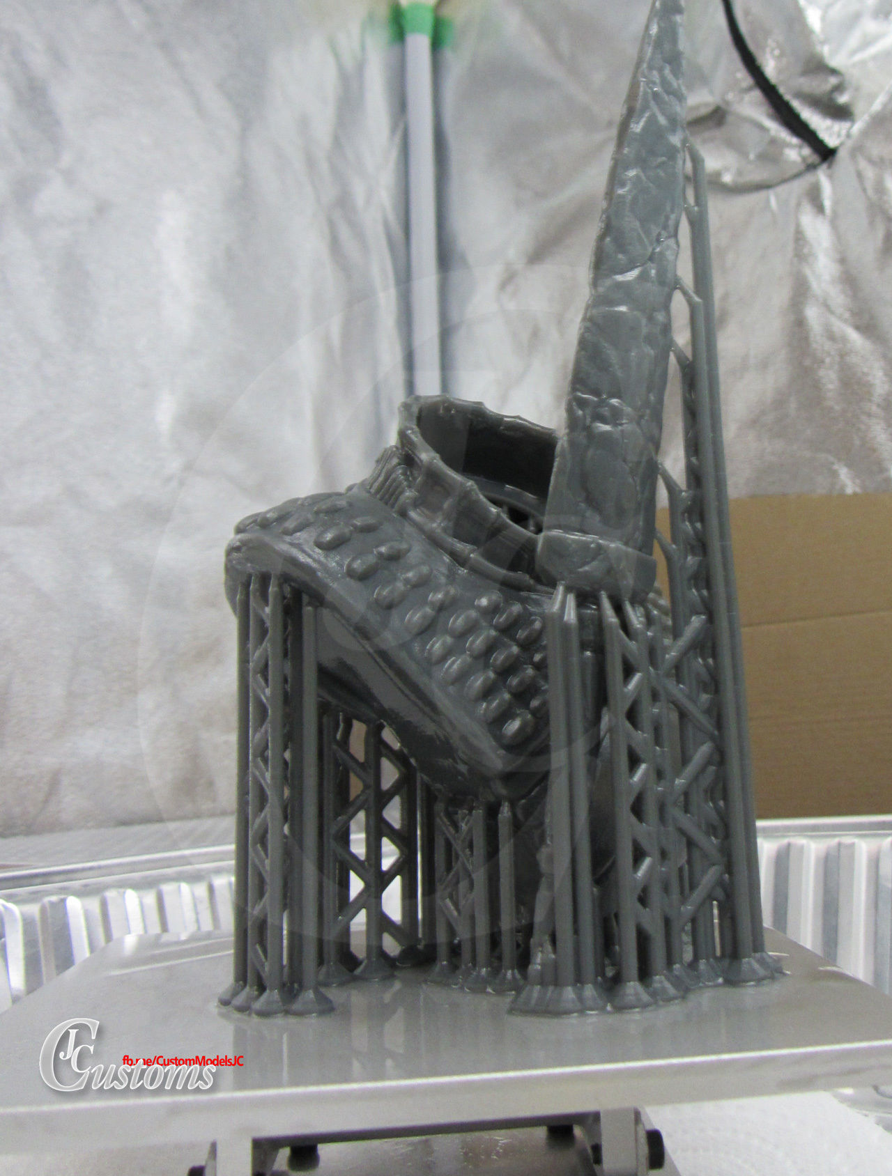 Night King Bust - Ready to Print STL for resin printers 3D print model_12