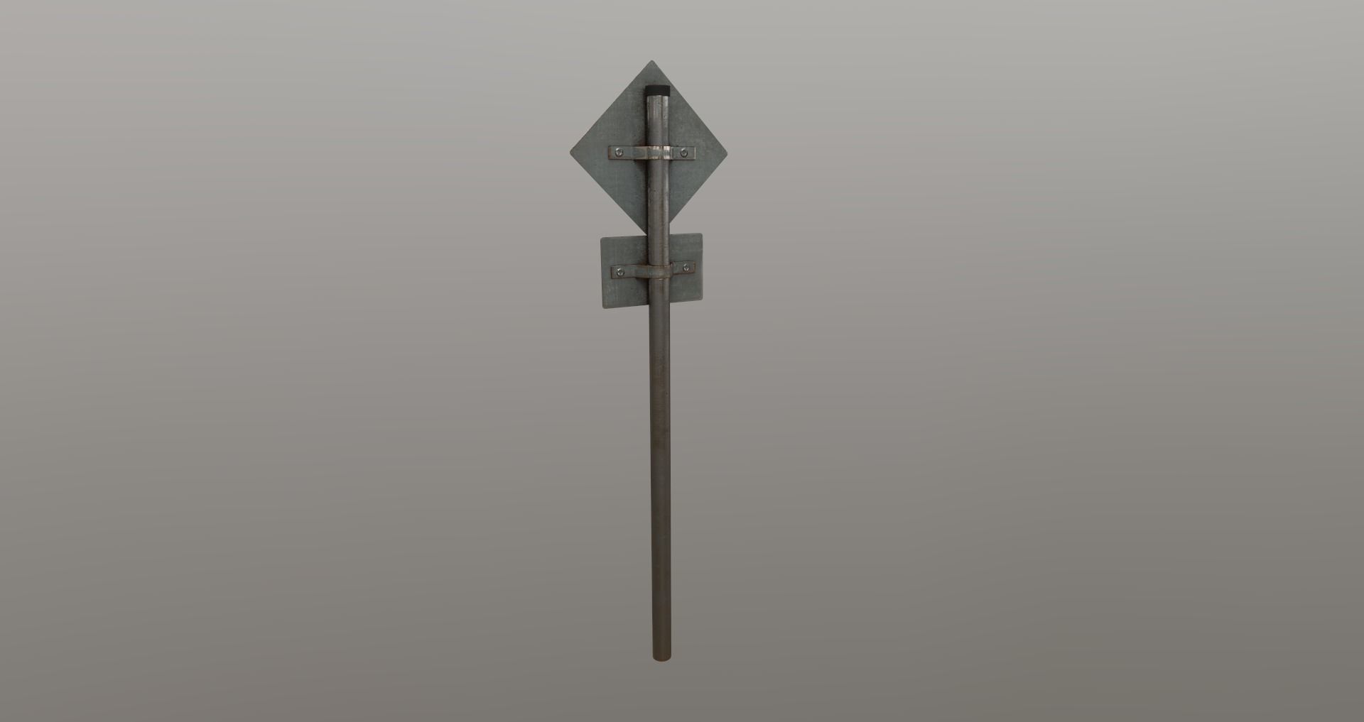 Low-Poly Train Bridge Pack Low-poly 3D model_32