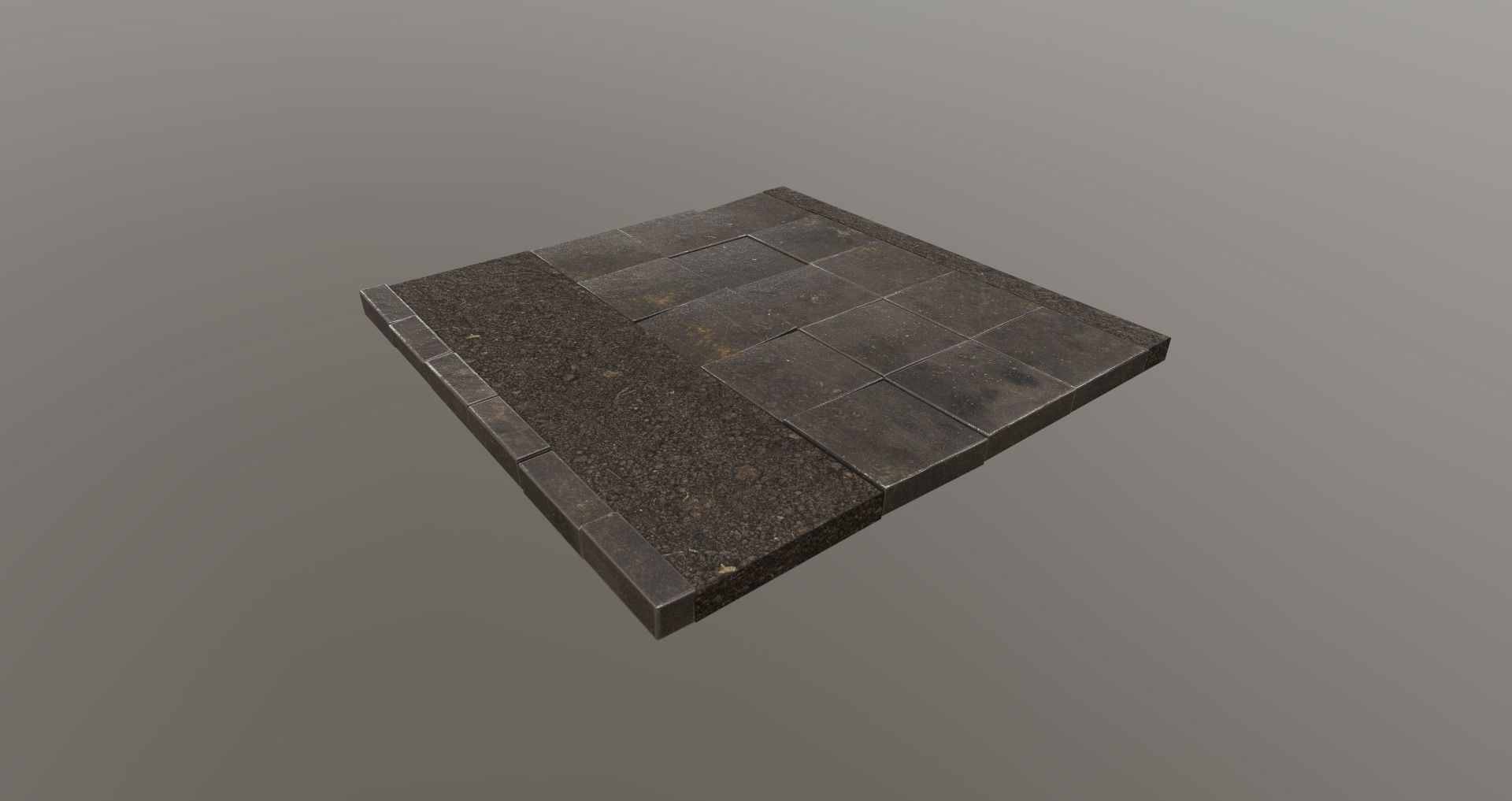 Low-Poly Train Bridge Pack Low-poly 3D model_28