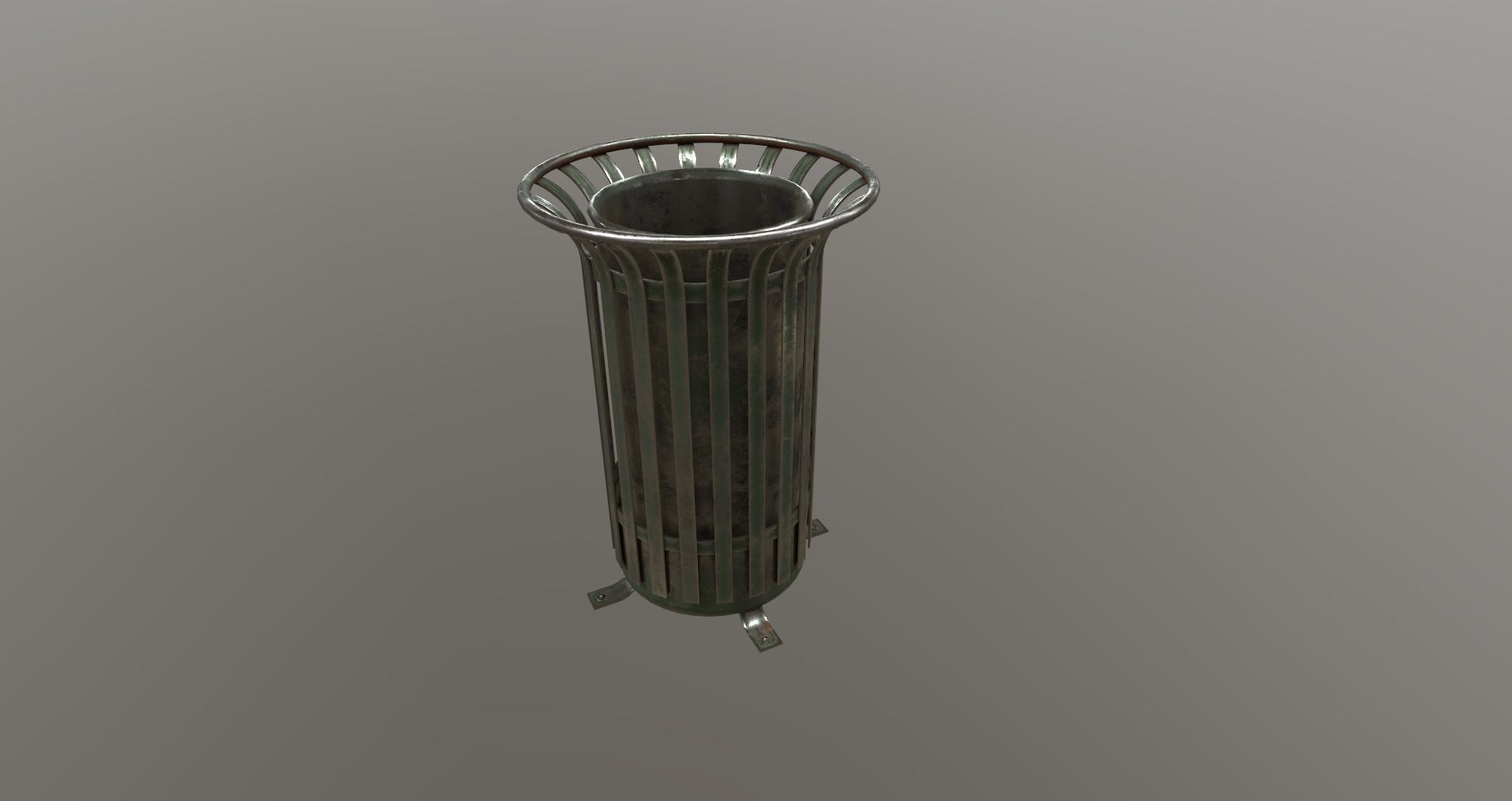 Low-Poly Train Bridge Pack Low-poly 3D model_42