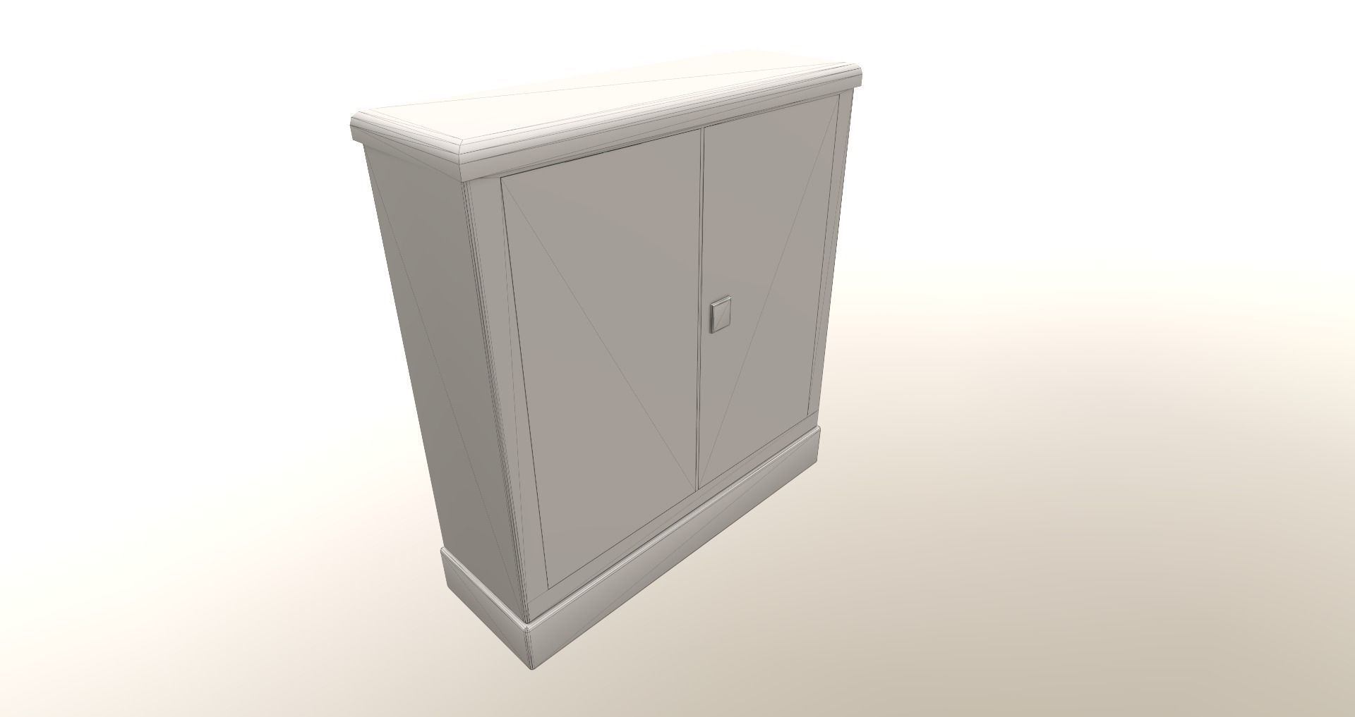 Low-Poly Train Bridge Pack Low-poly 3D model_24