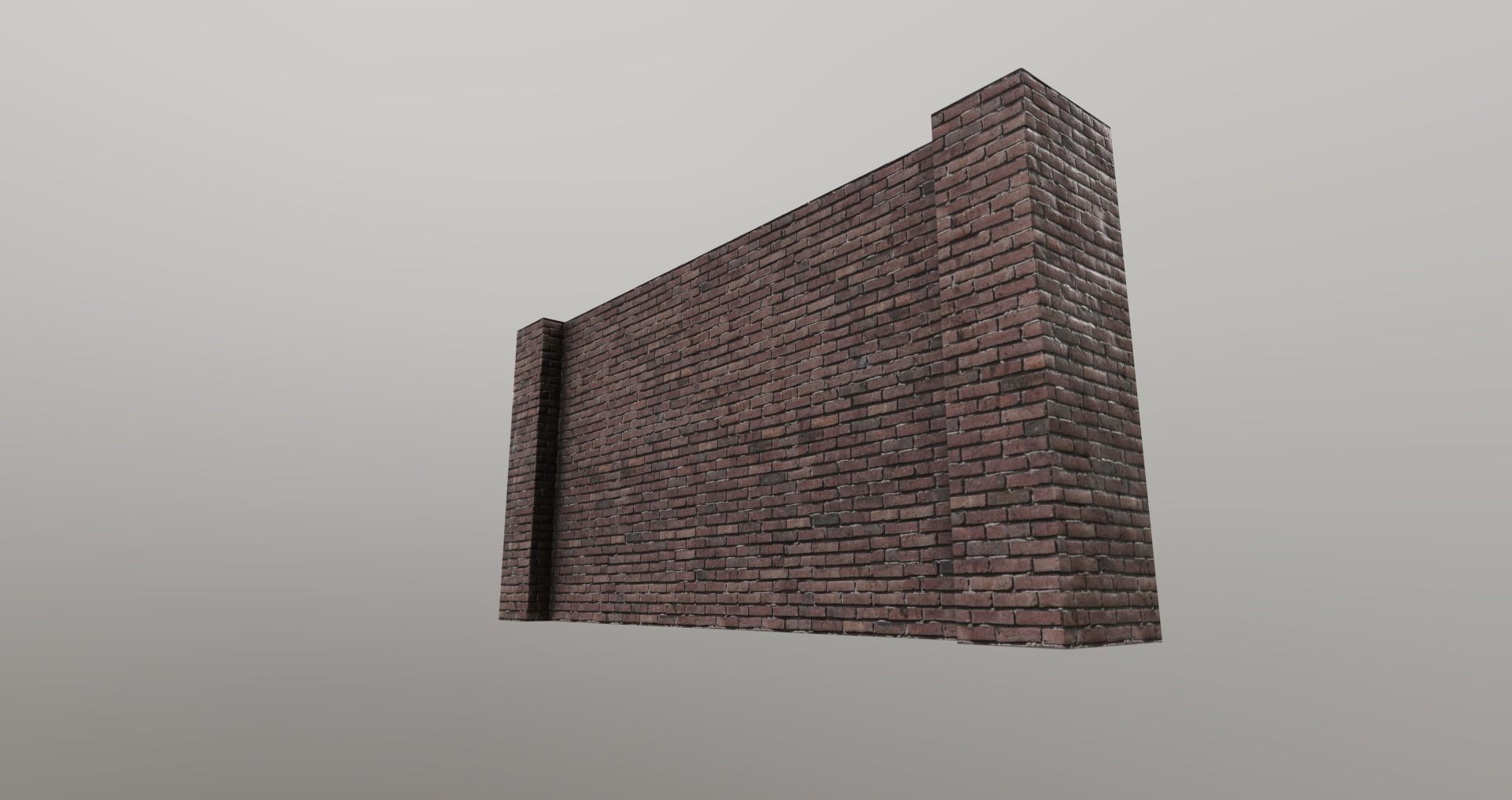 Low-Poly Train Bridge Pack Low-poly 3D model_17