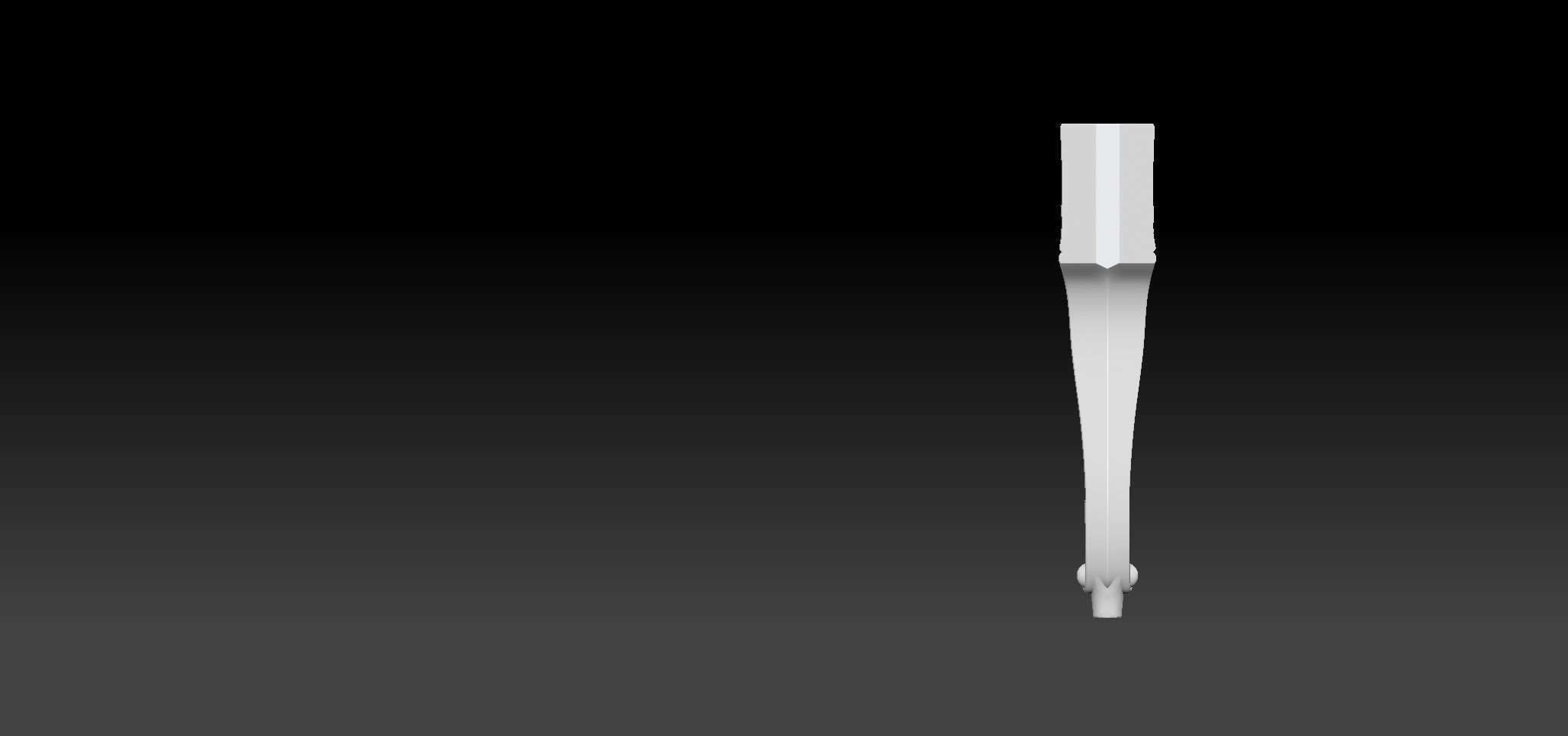 Furniture Legs 3d STL Model Relief for CNC set 015 3D print model_16
