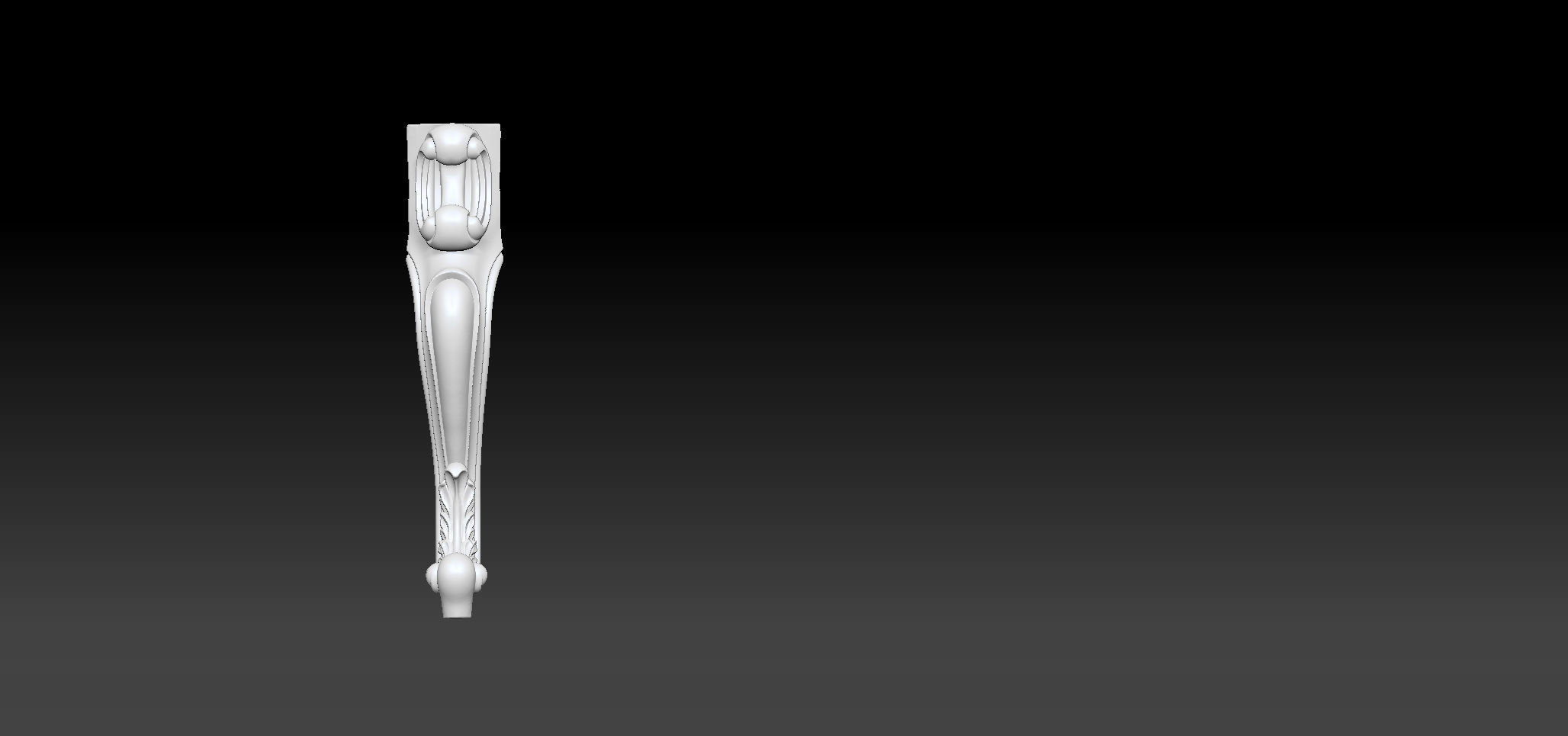 Furniture Legs 3d STL Model Relief for CNC set 015 3D print model_12